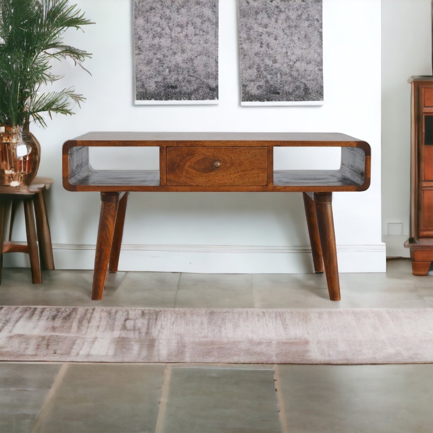 Chic Chestnut Coffee Table