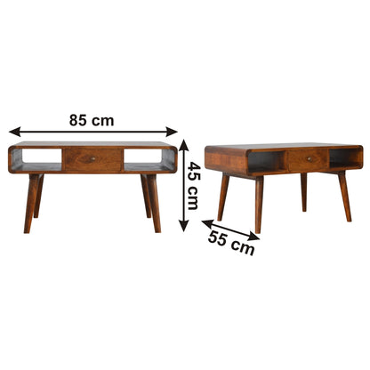 Chic Chestnut Coffee Table